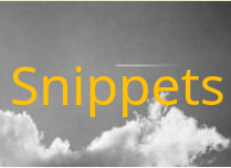 Symbol for Snippets